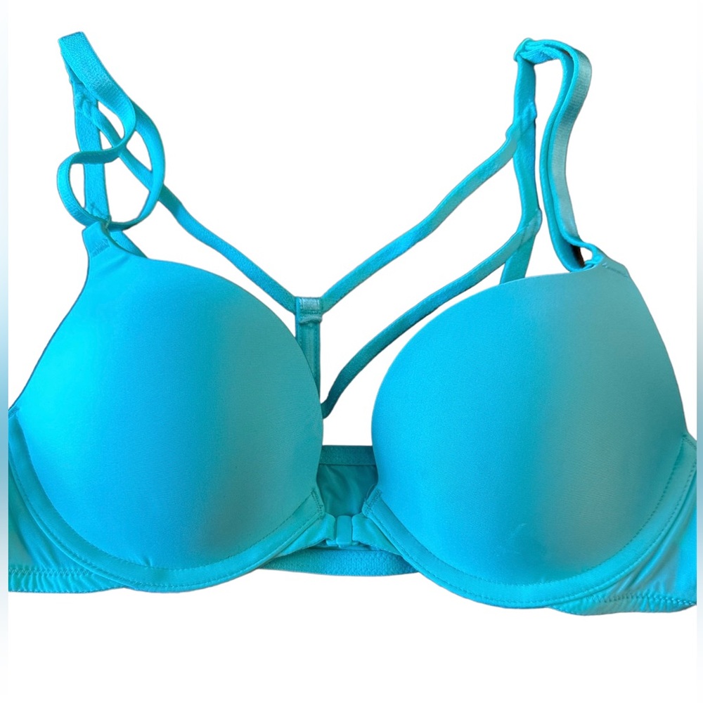 Victoria’s Secret Light Blue Push Up Sports Bra - Size 34A